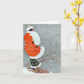 Snow Buntings - Will Hammell  Kaart (Gele Bloem)