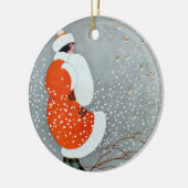 Snow Buntings - Will Hammell  Keramisch Ornament (Links)