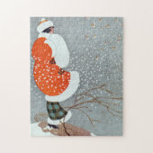 Snow Buntings - Will Hammell  Legpuzzel (Verticaal)