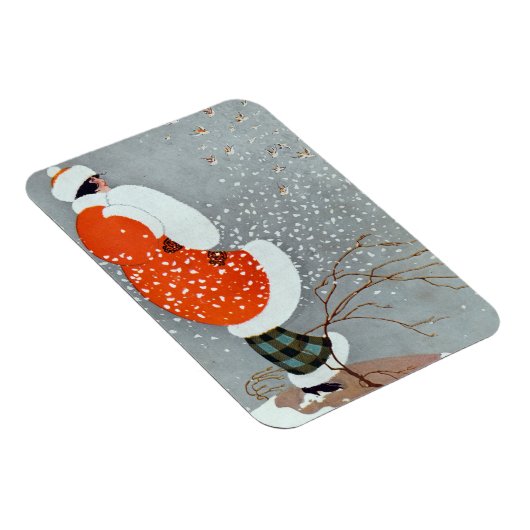 Snow Buntings - Will Hammell  Magneet (Rechterzijde)