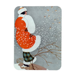 Snow Buntings - Will Hammell  Magneet