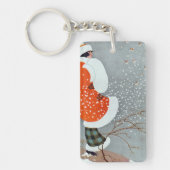 Snow Buntings - Will Hammell  Sleutelhanger (Voorkant)