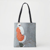 Snow Buntings - Will Hammell Tote Bag (Voorkant)