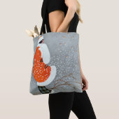 Snow Buntings - Will Hammell  Tote Bag (Dichtbij)