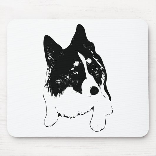 Snow-Calm Desk Muismat (Voorkant)