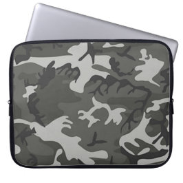 Snow Camo Laptop Sleeve