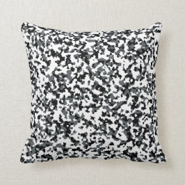 Snow Camouflage Abstract Kussen