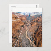 Snow Canyon Drive, Ivins, Verenigde Staten Briefkaart (Voorkant / Achterkant)
