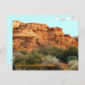 Snow Canyon Park, Utah Briefkaart (Voorkant / Achterkant)