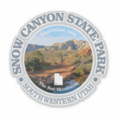 Snow Canyon SP Sticker (Voorkant)