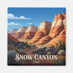 Snow Canyon State Park St. George Utah Magneet