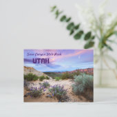 Snow Canyon State Park Utah Briefkaart (Staand voorkant)