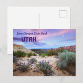 Snow Canyon State Park Utah Briefkaart (Voorkant / Achterkant)