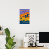 Snow Canyon State Park Utah Poster (Thuiskantoor)