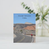 Snow Canyon Utah Briefkaart (Staand voorkant)