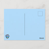 SNOW CAT KERST Bedankt/Groeten/UITNODIGING - BLANK Briefkaart (Achterkant)