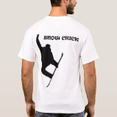 Snow Chick T-shirt (Achterkant)