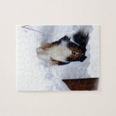 Snow Collie Legpuzzel (Horizontaal)