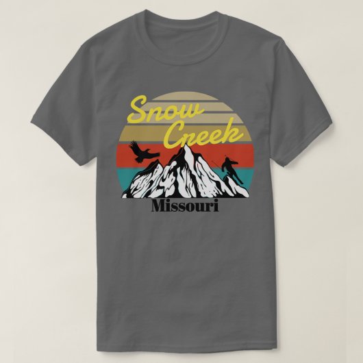 Snow Creek ski Missouri T-shirt (Design voorkant)