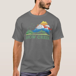 Snow Creek, Virginia Franklin County Natuur & Outd T-shirt