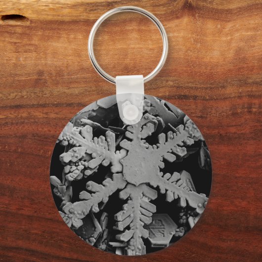 Snow Crystal Sleutelhanger (Voorkant)
