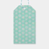 Snow Dankbare Leraren Dank U Cadeau Label Cadeaulabel (Achterkant)