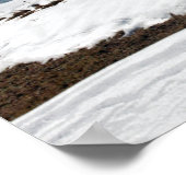 Snow Davos Swiss Holiday Card Poster (Hoek)