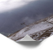 Snow Davos Swiss Holiday Card Poster (Hoek)