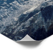 Snow Davos Swiss Holiday Card Poster (Hoek)