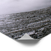 Snow Davos Swiss Holiday Card Poster (Hoek)