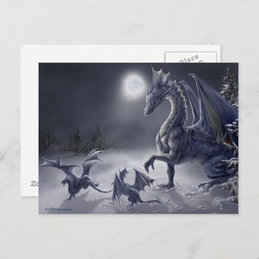 Snow Day Briefkaart (Voorkant / Achterkant)