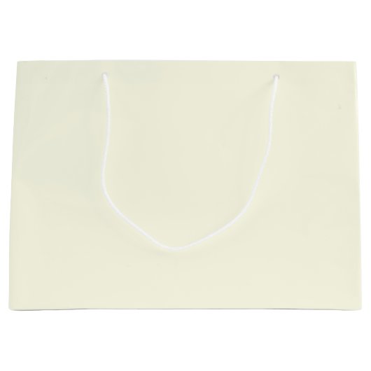 Snow Day Solid Holiday Cream Groot Cadeauzakje (Voorkant)