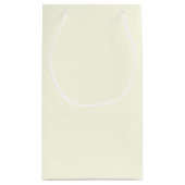 Snow Day Solid Holiday Cream Klein Cadeauzakje (Achterkant)