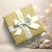 Snow Day Solid Holiday Cream Satijnen Lint