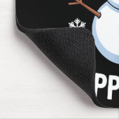 Snow Day Suprter Snow Snowflake Snowman Winter Tea Muismat (Hoek)