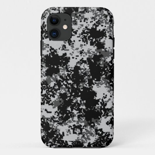 Snow digi camo iphone 5 hoesje (Achterkant)