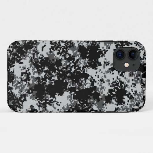Snow digi camo iphone 5 hoesje (Achterkant (horizontaal))