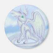 Snow Dragon Magneet (Voorkant)