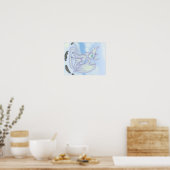 Snow Dragon Poster (Keuken)