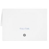 Snow Drops Sympathy Card JW (Achterkant Horizontaal)