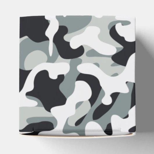 Snow Dust Camouflage Bedankdoosjes (Bovenkant)