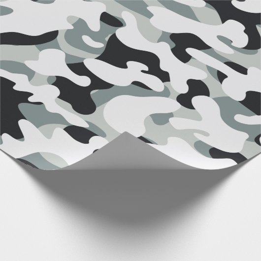 Snow Dust Camouflage Cadeaupapier (Hoek)