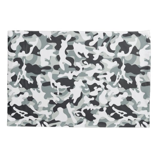 Snow Dust Camouflage Kussensloop (Achterkant-Links)