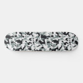 Snow Dust Camouflage Persoonlijk Skateboard (Horizontaal)