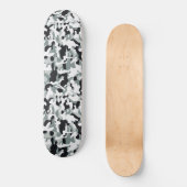 Snow Dust Camouflage Persoonlijk Skateboard (Voorkant)