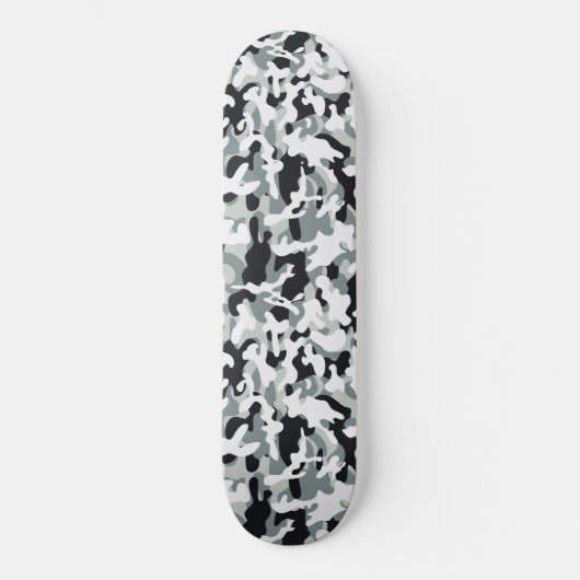 Snow Dust Camouflage Persoonlijk Skateboard (Voorkant)