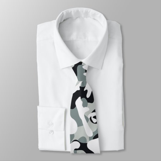 Snow Dust Camouflage Stropdas (Gebonden)