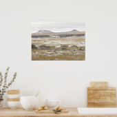 Snow Dusted Mountain Poster (Keuken)