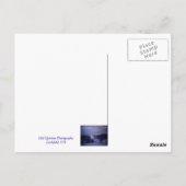 Snow Falling on Manchester Briefkaart (Achterkant)