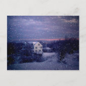 Snow Falling on Manchester Briefkaart (Voorkant)